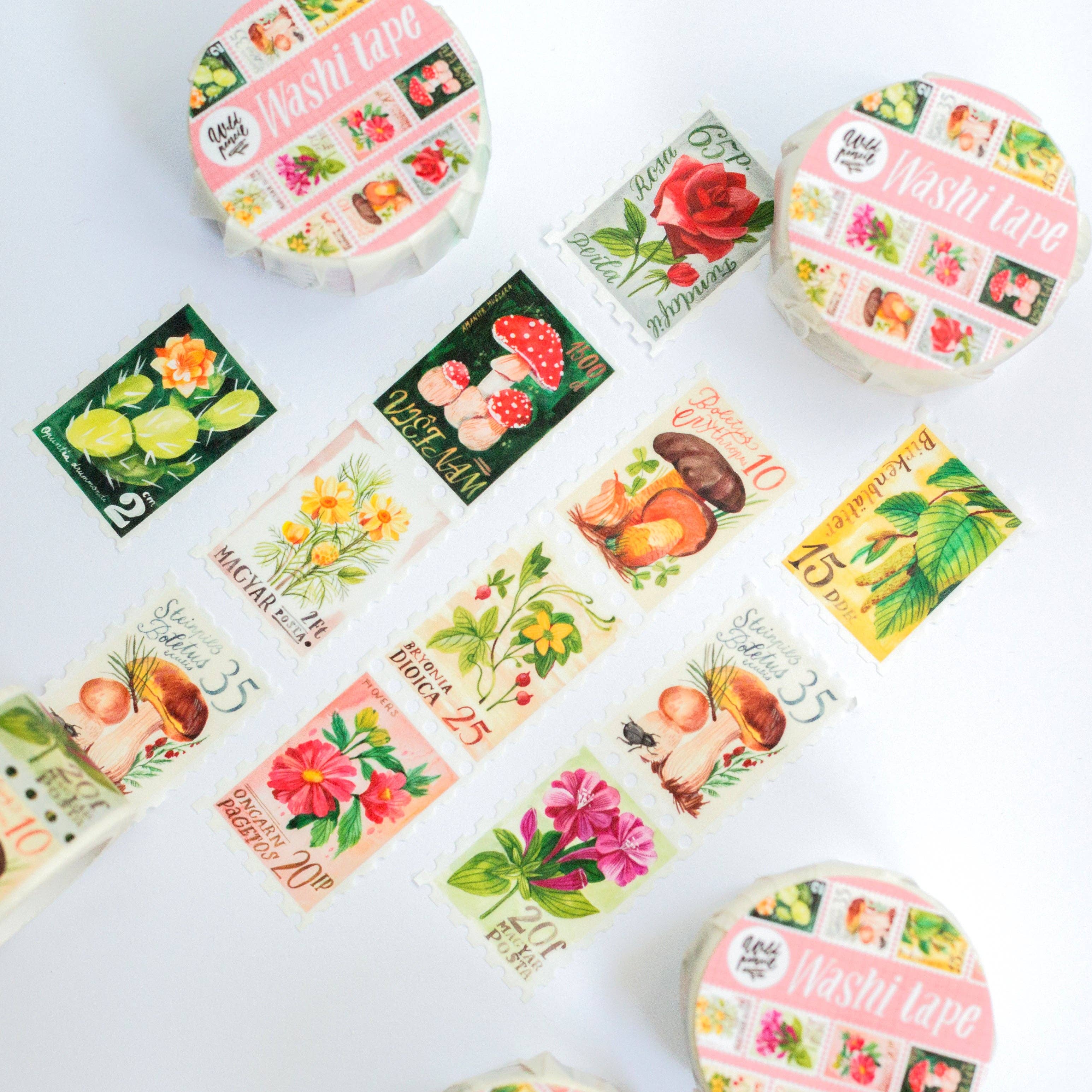WASHI TAPE // BLOMSTERFRIMÆRKER