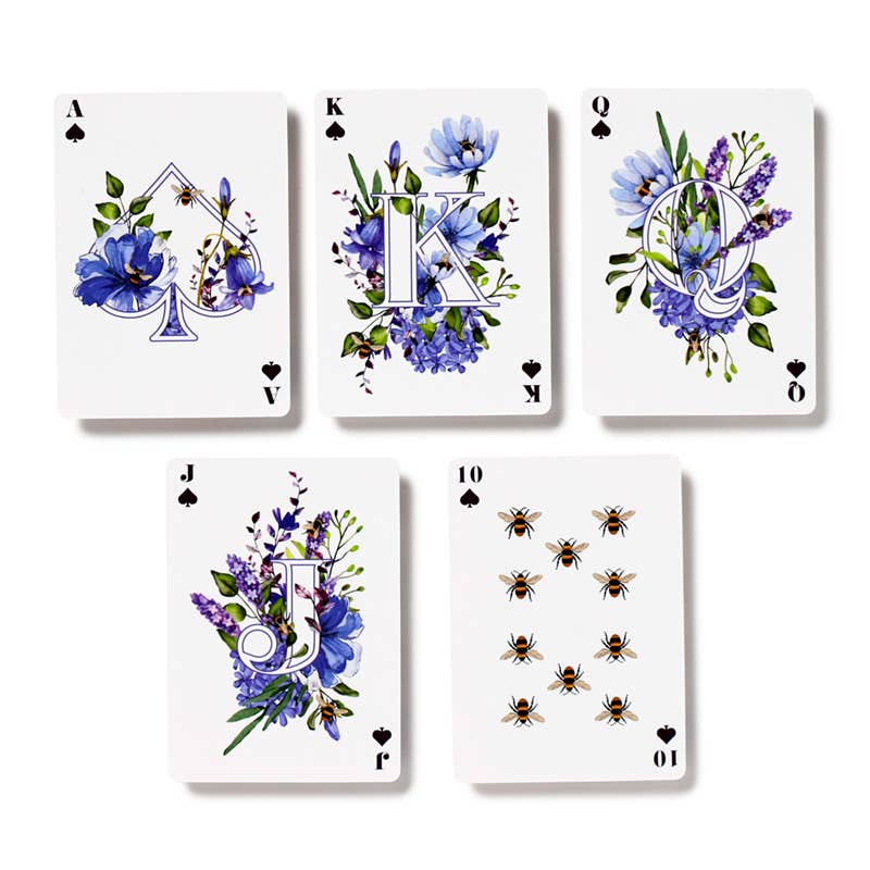 SPILLEKORT // BLOMSTERENG