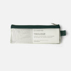 MESH PENCIL CASE // SAND & BLACK