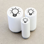 MINI RUBBER STAMP // LIGHTBULB