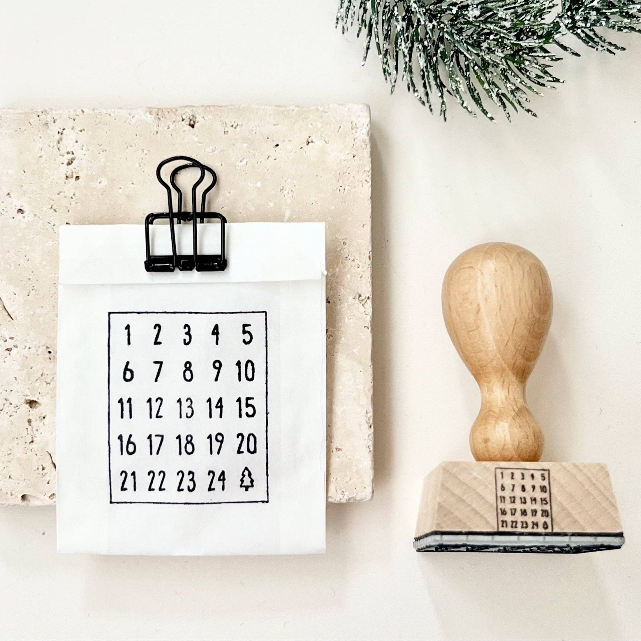 RUBBER STAMP // ADVENT CALENDAR