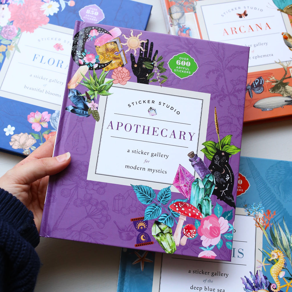 STICKER BOOK // APOTHECARY