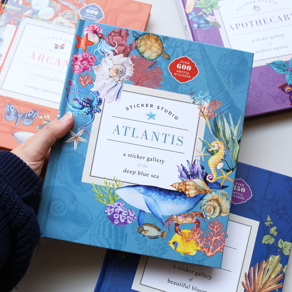 STICKER BOOK // ATLANTIS
