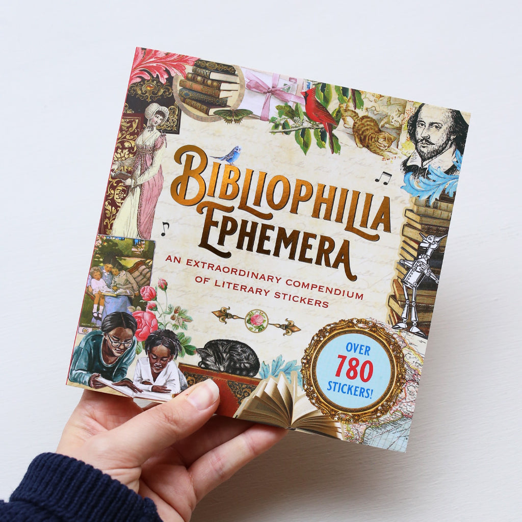STICKER BOOK // BIBLIOPHILIA EPHEMERA