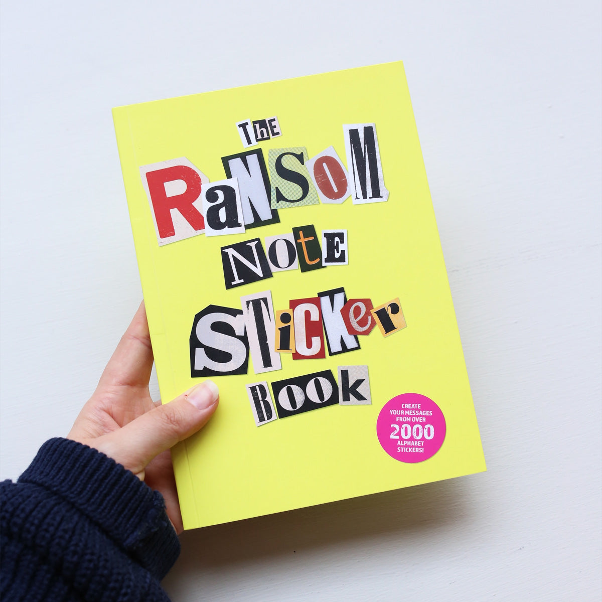 THE RANSOM NOTE STICKER BOOK