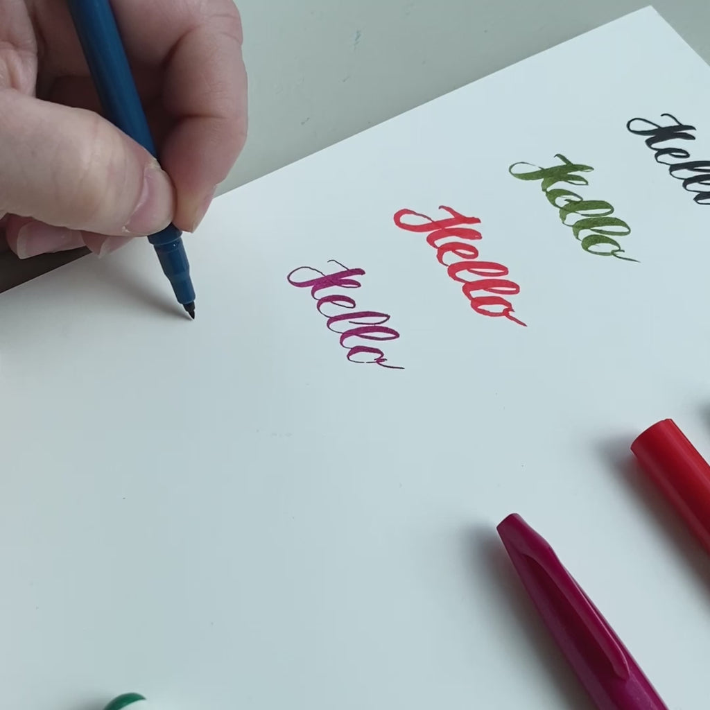 LE PEN FLEX FINELINER // ORIENTALBLÅ