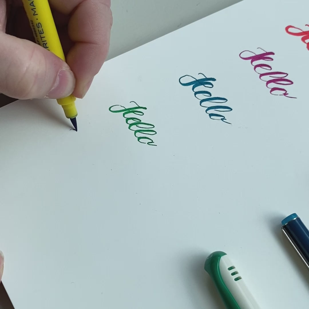 BRUSH WRITER // RED