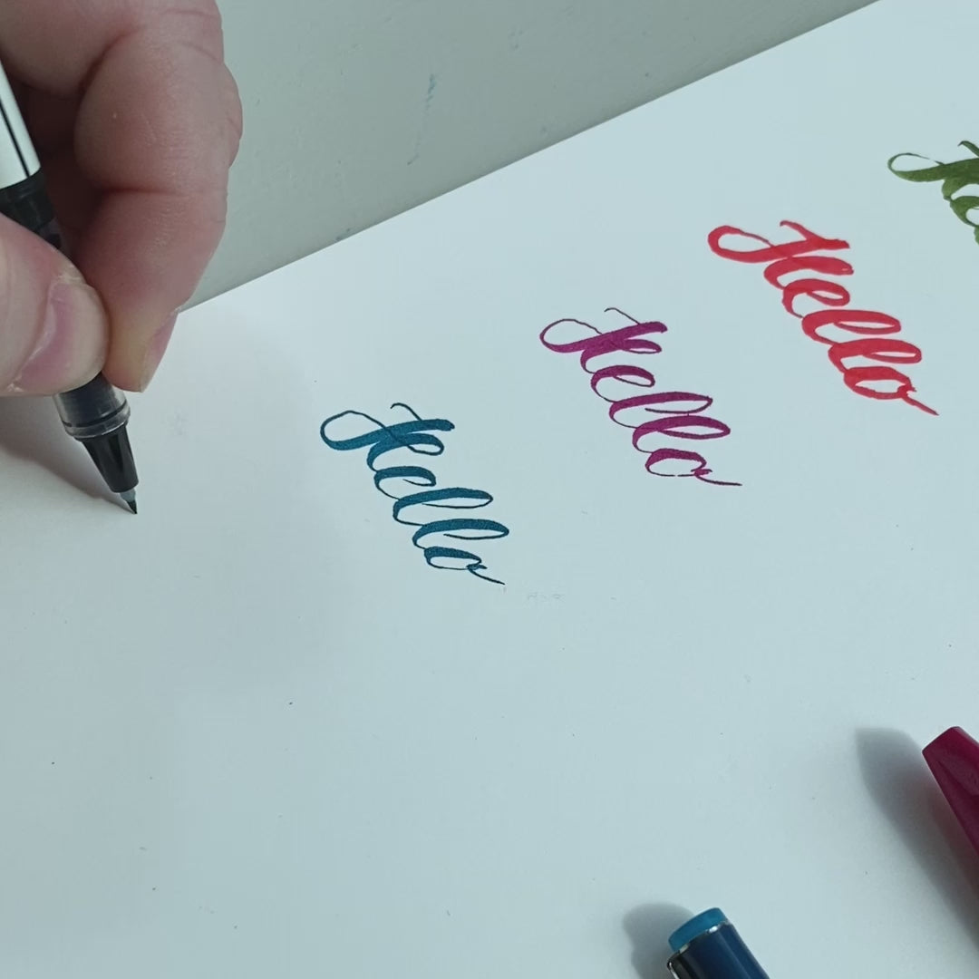 BRUSH PEN FUDE-MAKASE // GREEN
