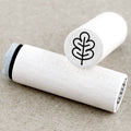 MINI RUBBER STAMP // OAK LEAF
