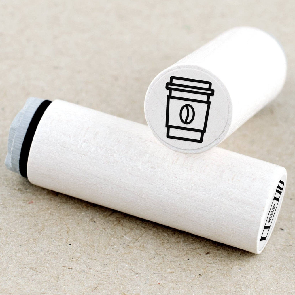 MINI RUBBER STAMP // TO-GO-COFFEE