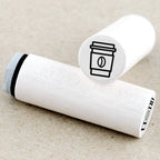 MINI RUBBER STAMP // TO-GO-COFFEE