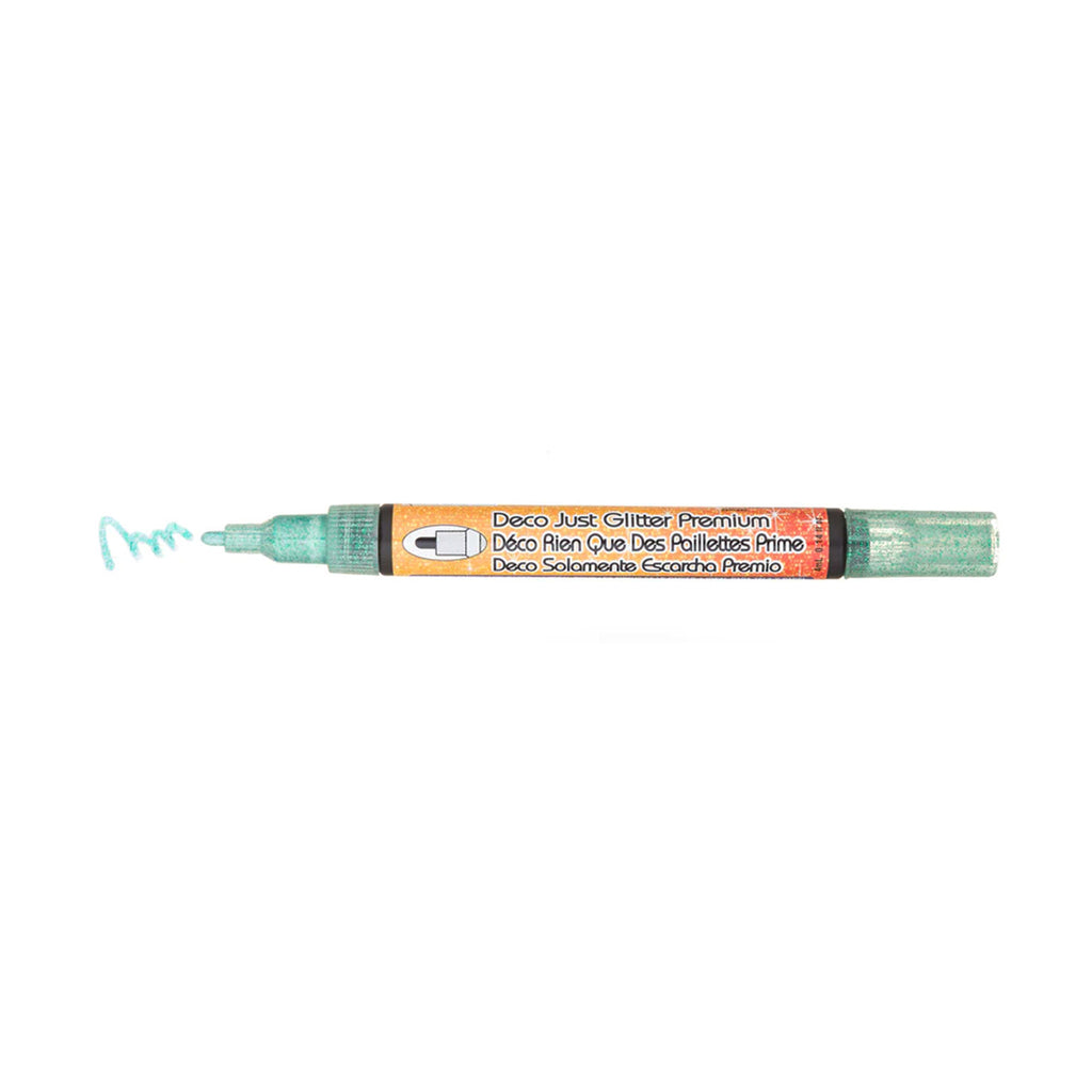 DECO JUST GLITTER PREMIUM FABRIC MARKER // GREEN