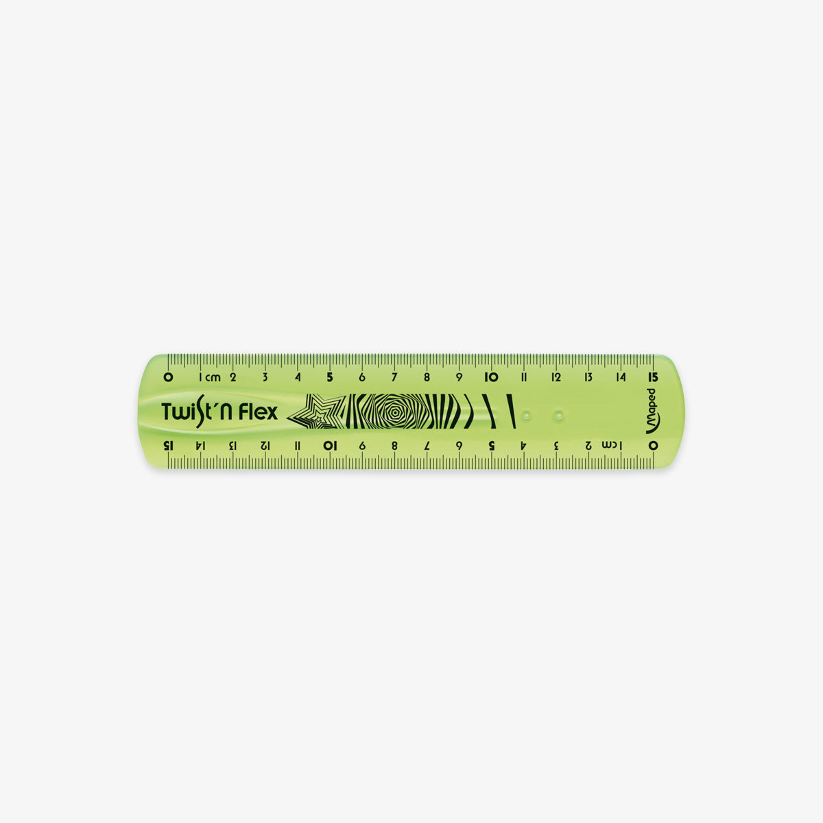 MAPED TWIST'N FLEX RULER // GREEN