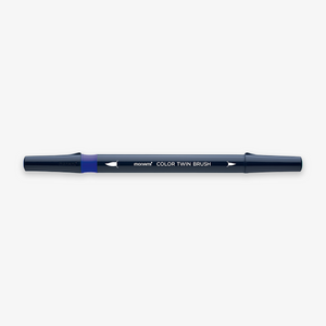 COLOR TWIN BRUSH PEN // BLUE
