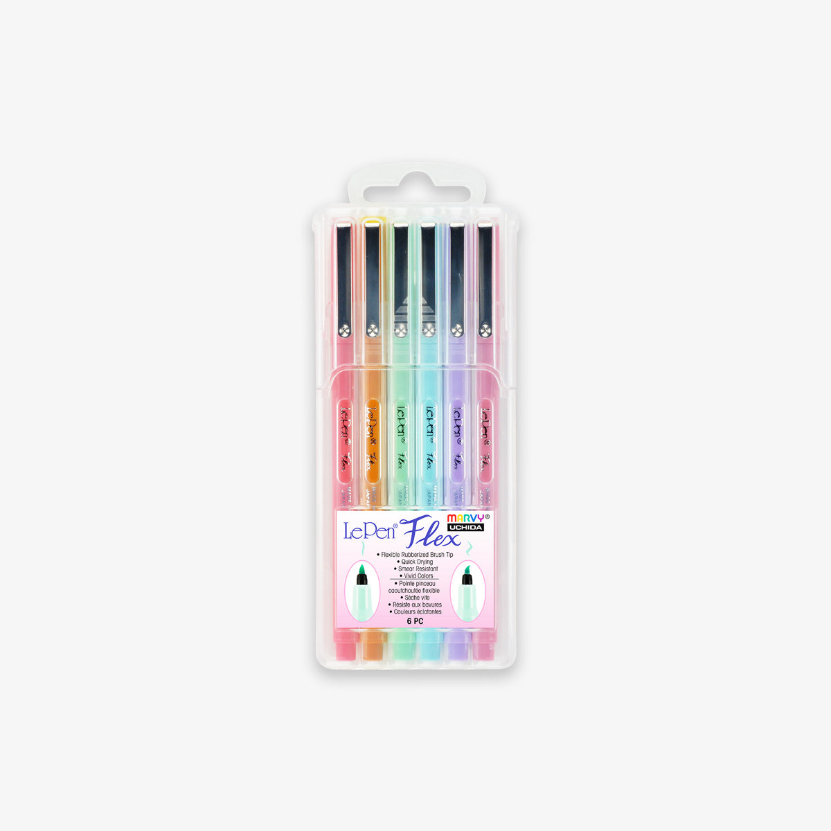 LE PEN FLEX SET 6 PCS // PASTEL