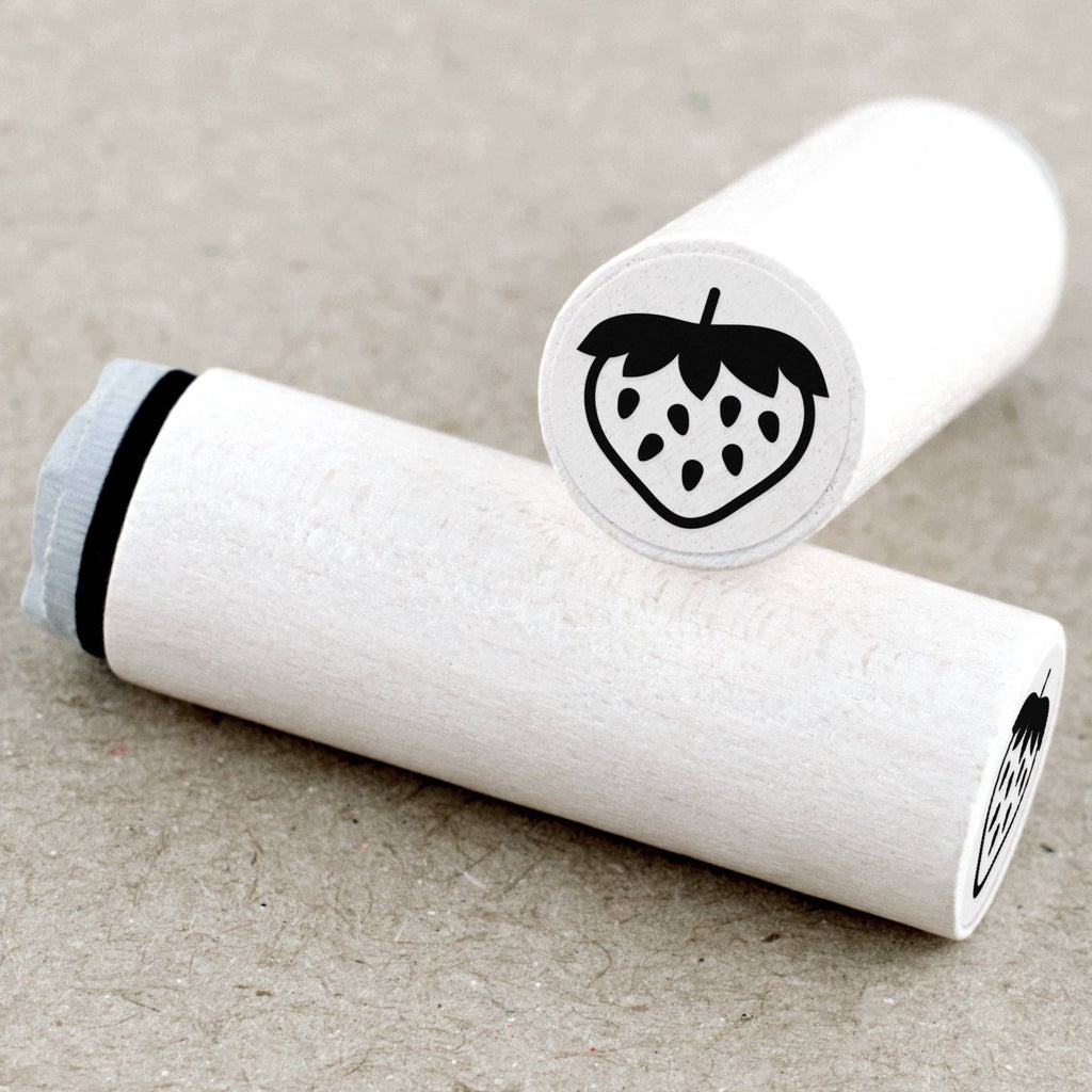 MINI RUBBER STAMP // STRAWBERRY