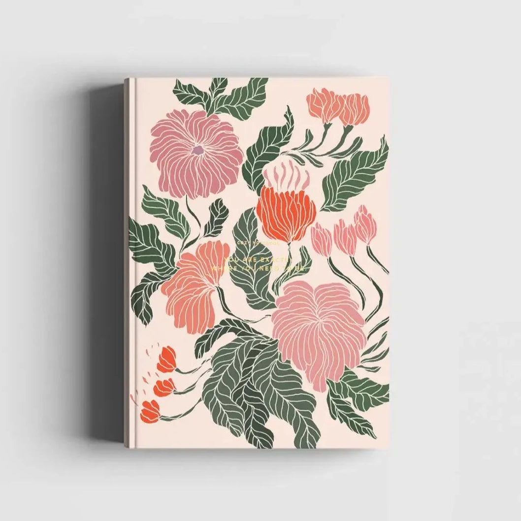 HARDCOVER NOTEBOOK A5 // PEACE LILY