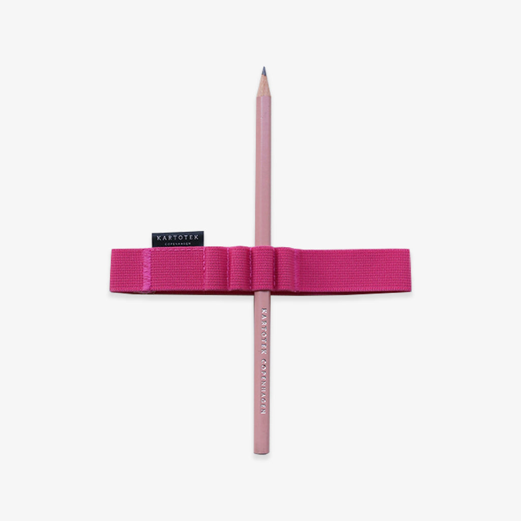 NOTEBOOK PEN STRAP A5 // RUBY
