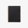 SPIRAL-BOUND NOTEBOOK // BLACK