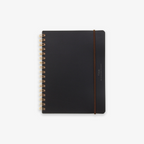 SPIRAL-BOUND NOTEBOOK // BLACK