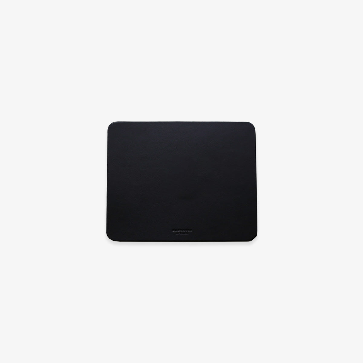 LEATHER MOUSE PAD // BLACK