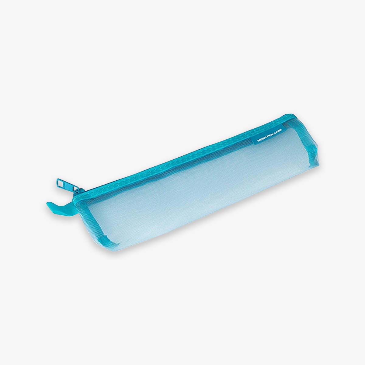 MESH MINI PEN POUCH // BLUE