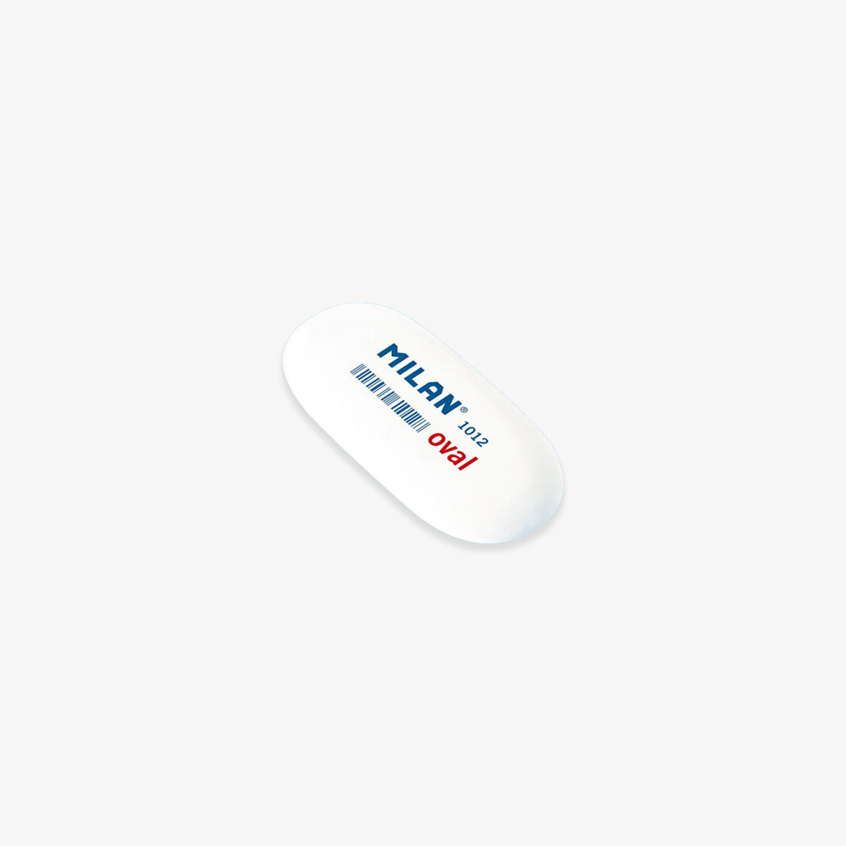 OVAL RUBBER ERASER 1012 // WHITE