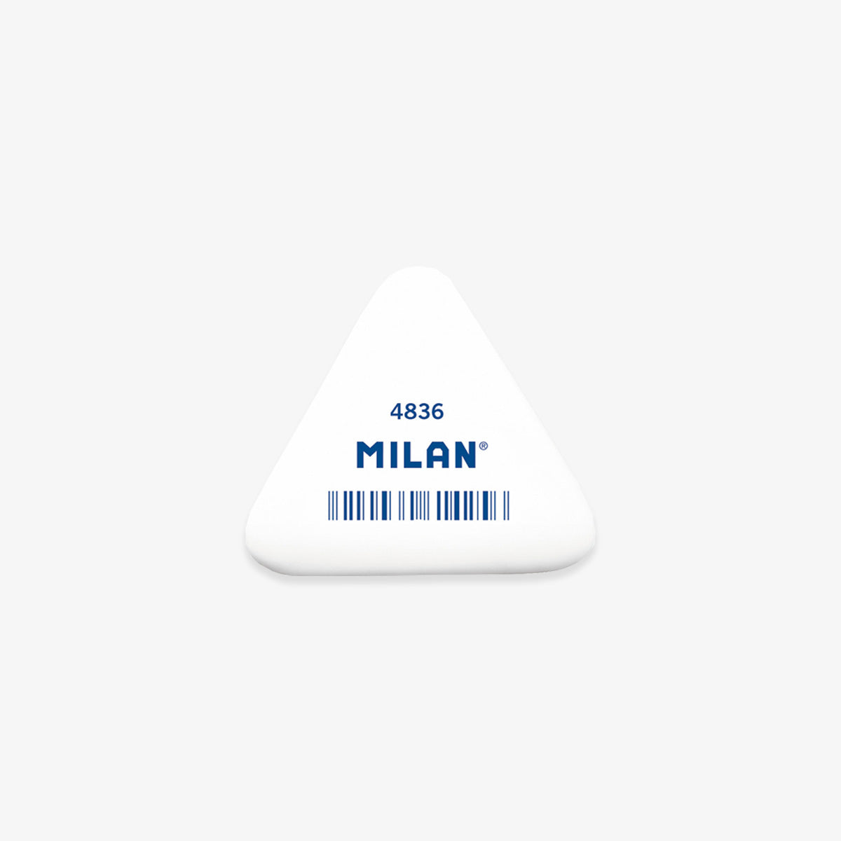 TRIANGULAR RUBBER ERASER 4836 // WHITE
