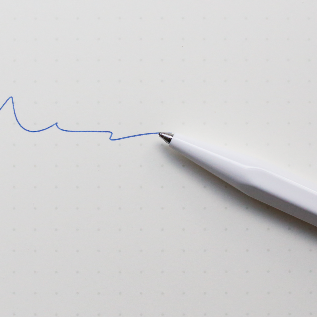 849 BALLPOINT PEN // METAL WHITE