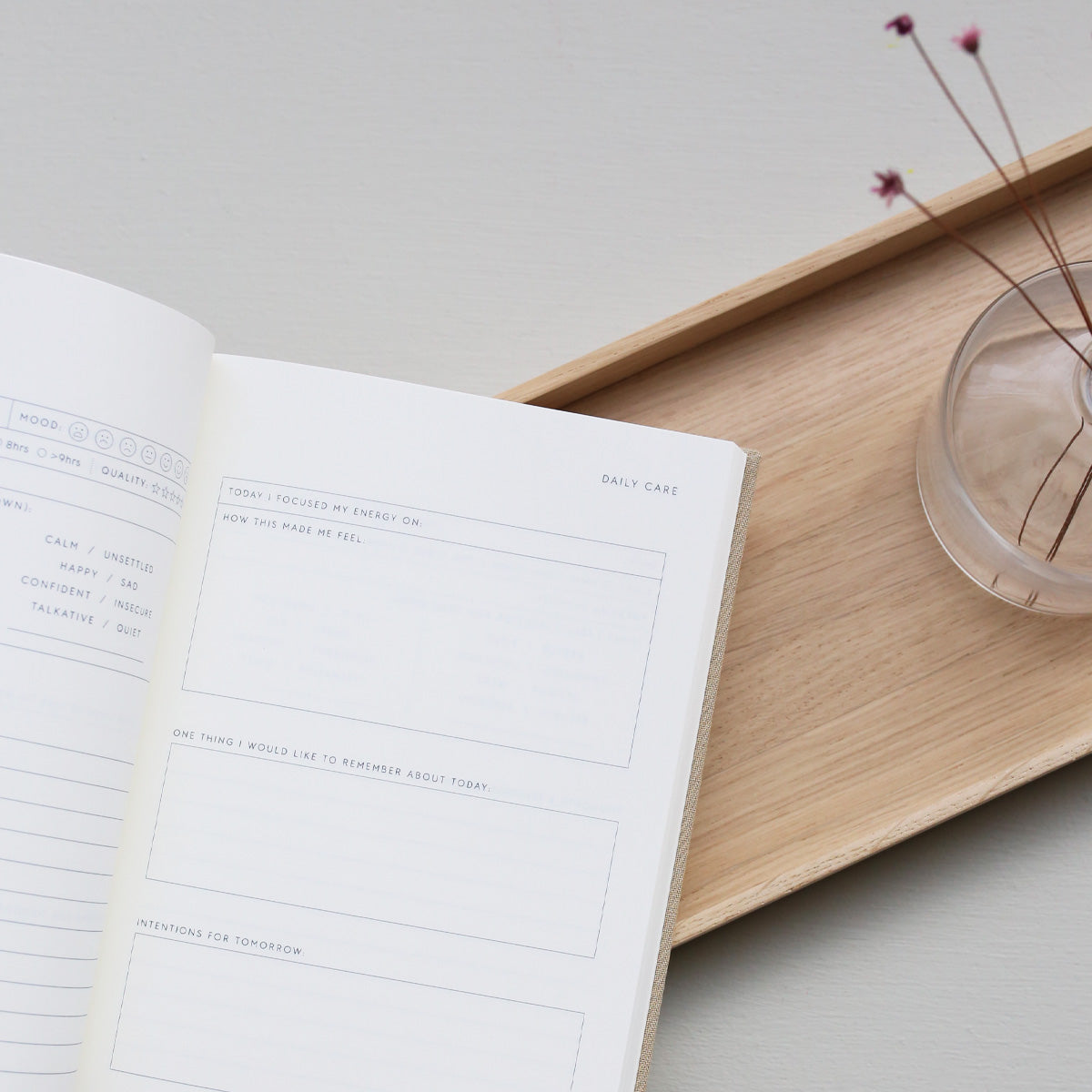 CARE JOURNAL // OMSORGSDAGBOG (ENGELSK)