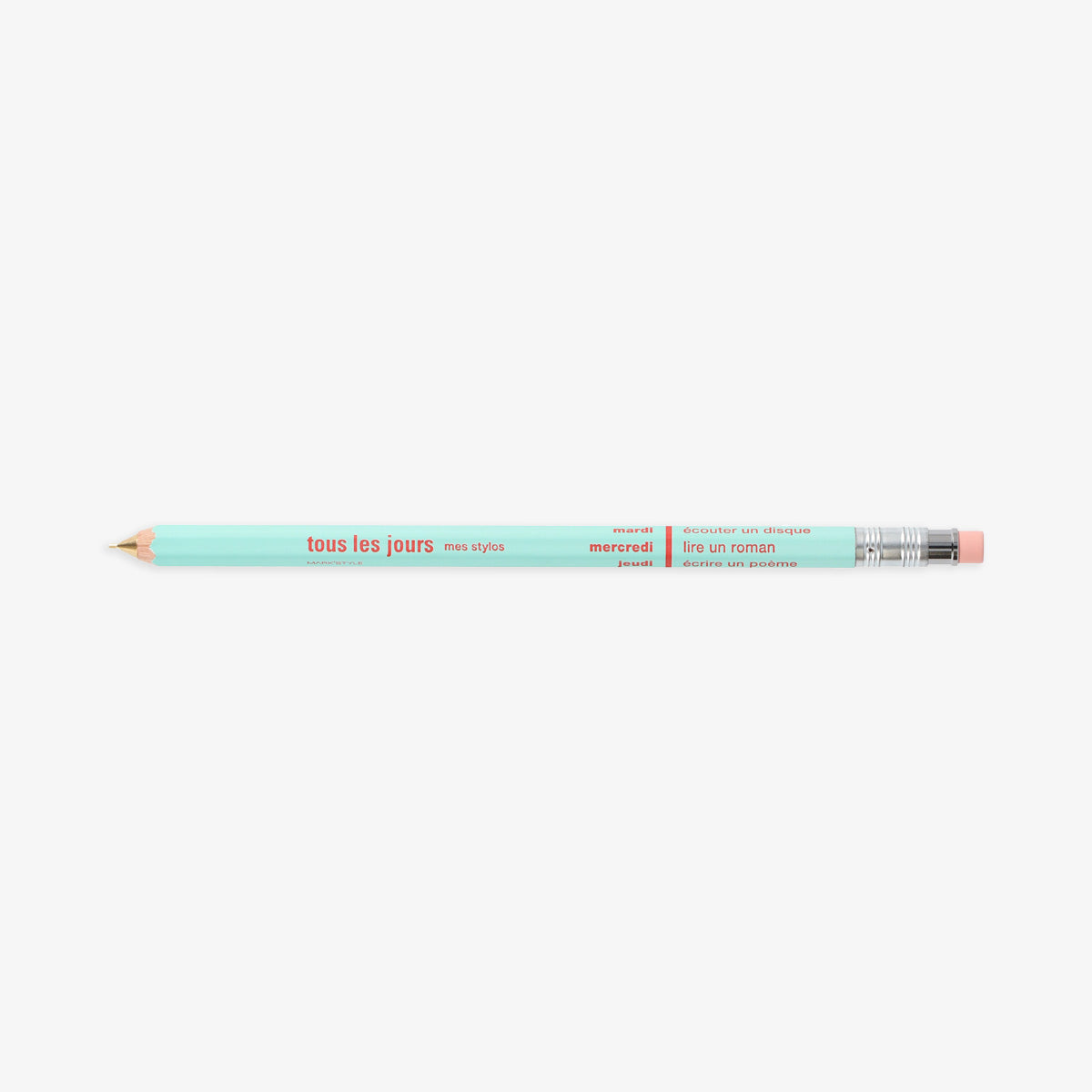 DAYS MECHANICAL PENCIL 0.5mm // LIGHT MINT