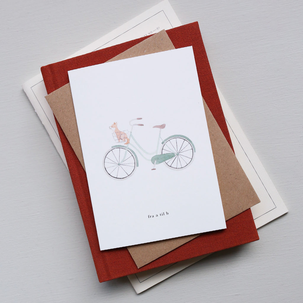 GREETING CARD // CYKEL (DANISH)