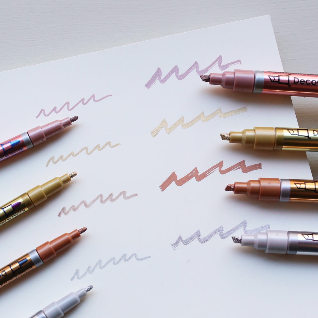 DECOCOLOR PREMIUM CHISEL TIP // ROSA GULD