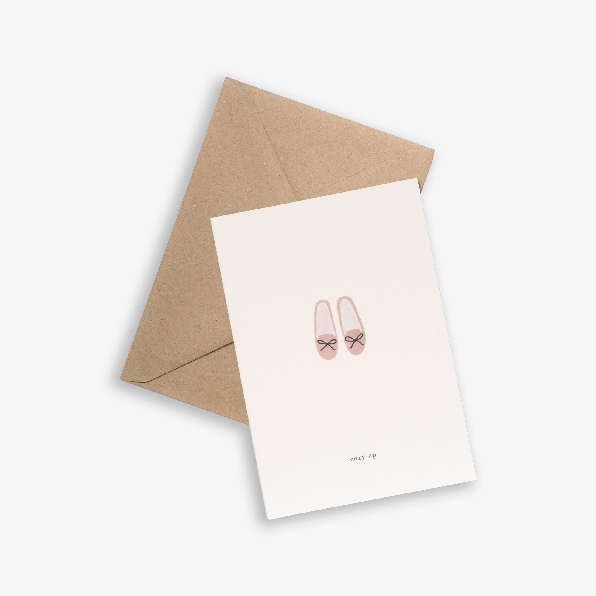 GREETING CARD // SLIPPERS