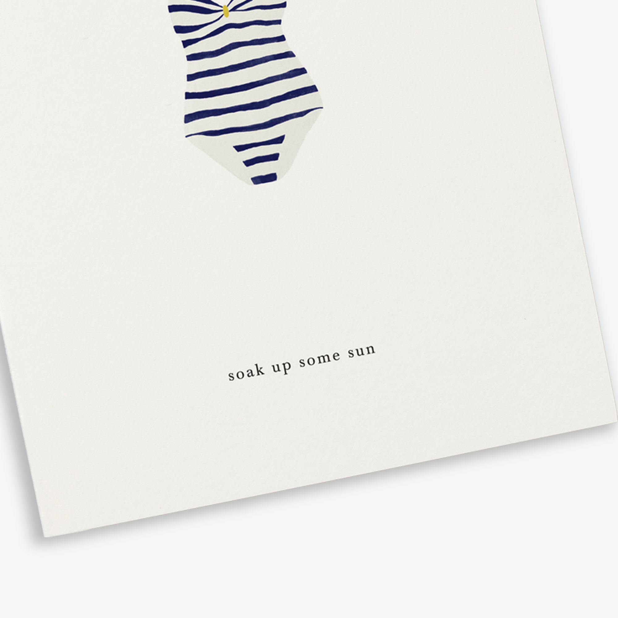 GREETING CARD // SWIMSUIT