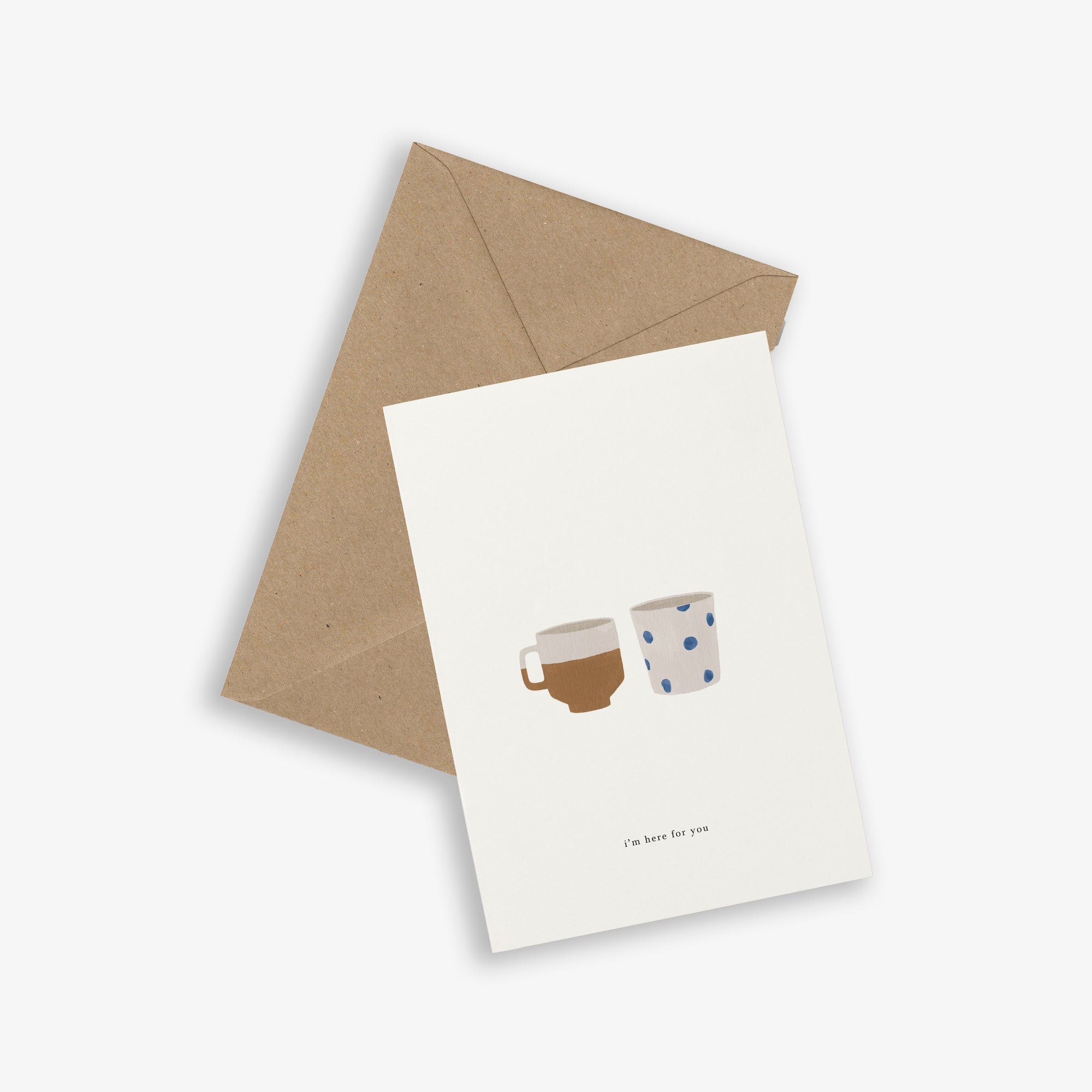 GREETING CARD // TWO CUPS