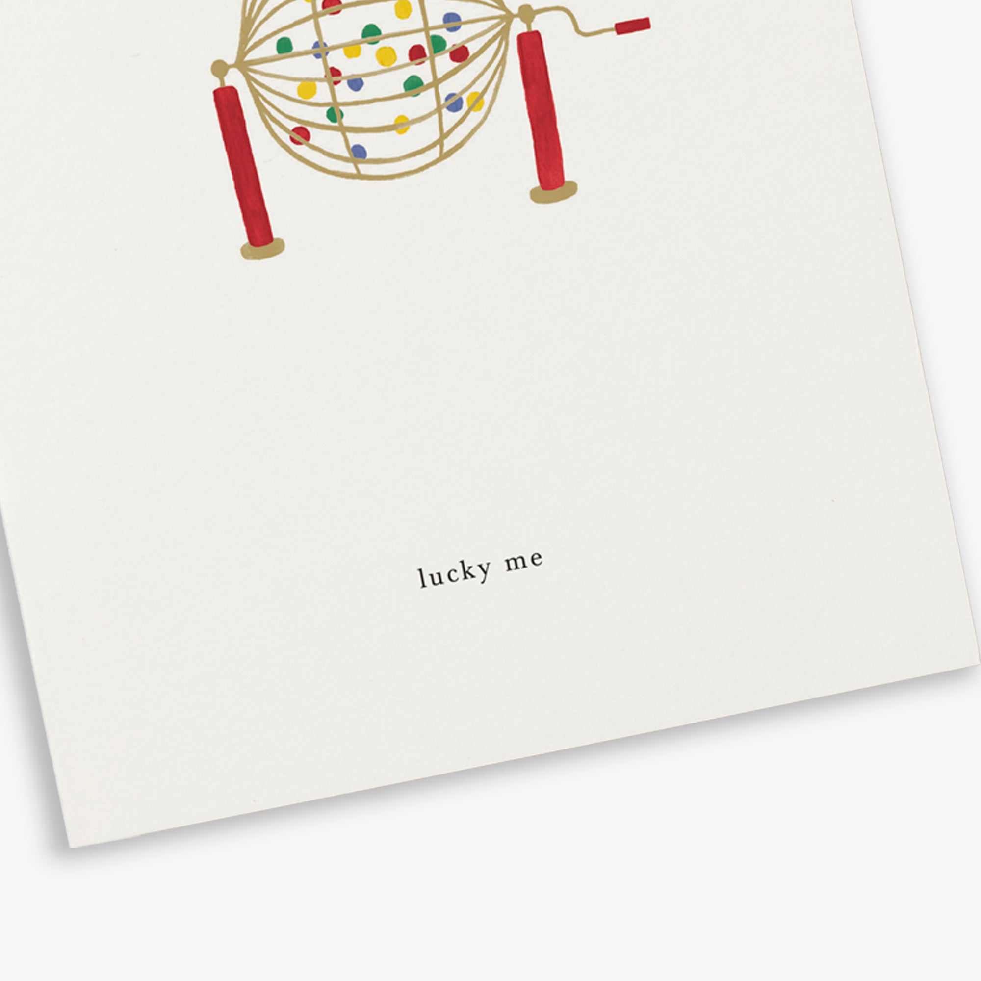 GREETING CARD // BINGO