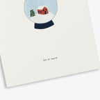 GREETING CARD // SNOWGLOBE