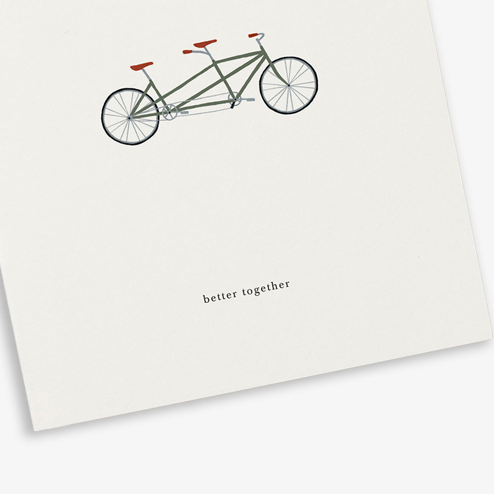 GREETING CARD // TANDEM
