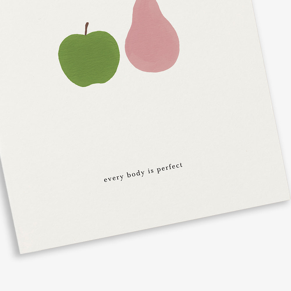 GREETING CARD // APPLE AND PEAR