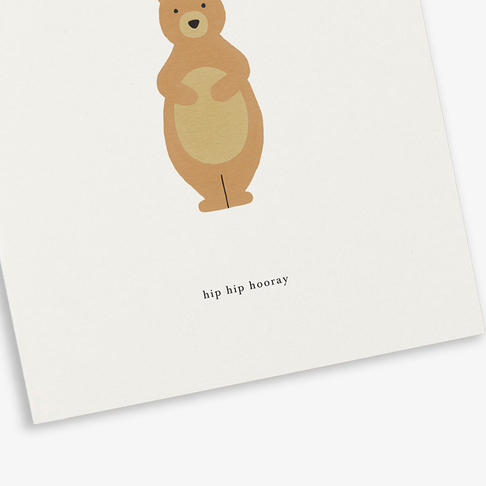 GREETING CARD // BIRTHDAY BEAR