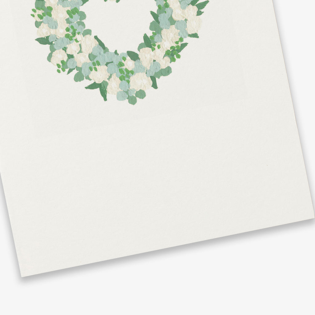 GREETING CARD // HEART WREATH