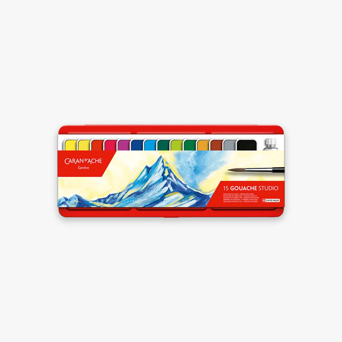 GOUACHE STUDIO WATERCOLOUR PALETTE // SET OF 15