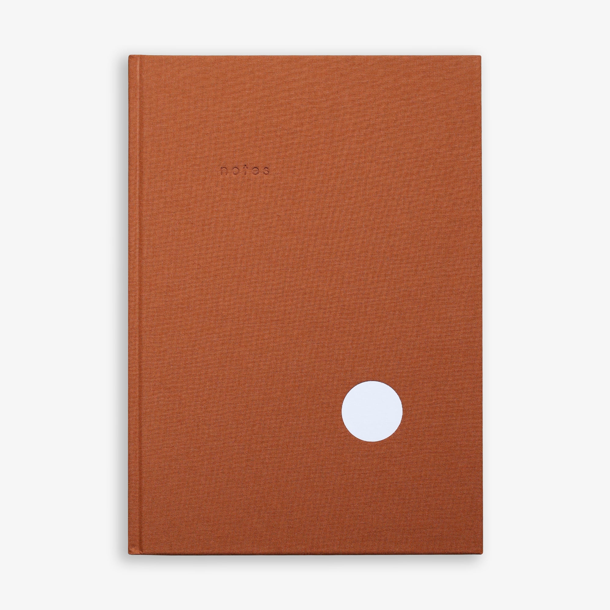 HARDCOVER NOTEBOOK A4 // OCHRE