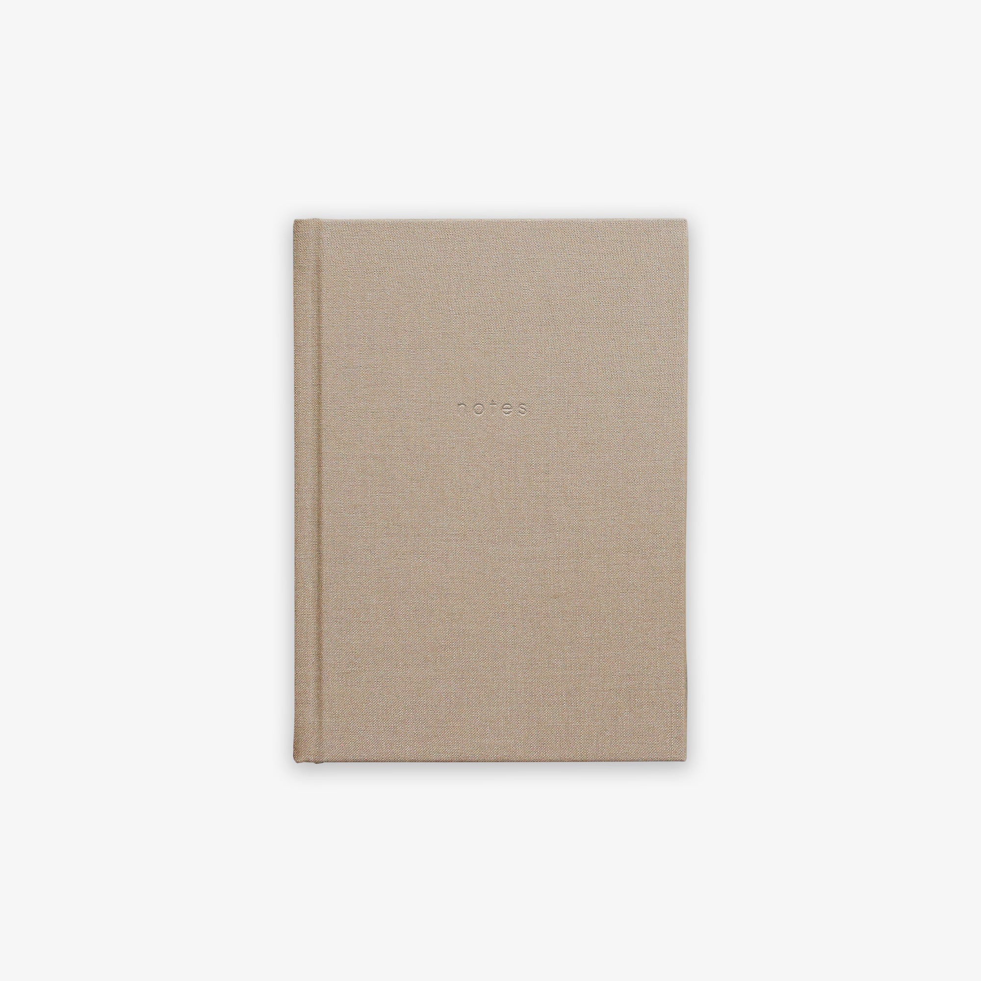 NOTES HARDCOVER NOTEBOOK // SAND