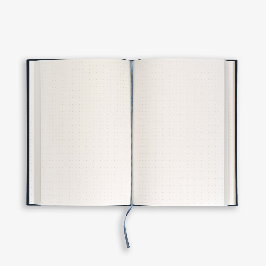 HARDCOVER NOTESBOG A5 // MØRKEBLÅ
