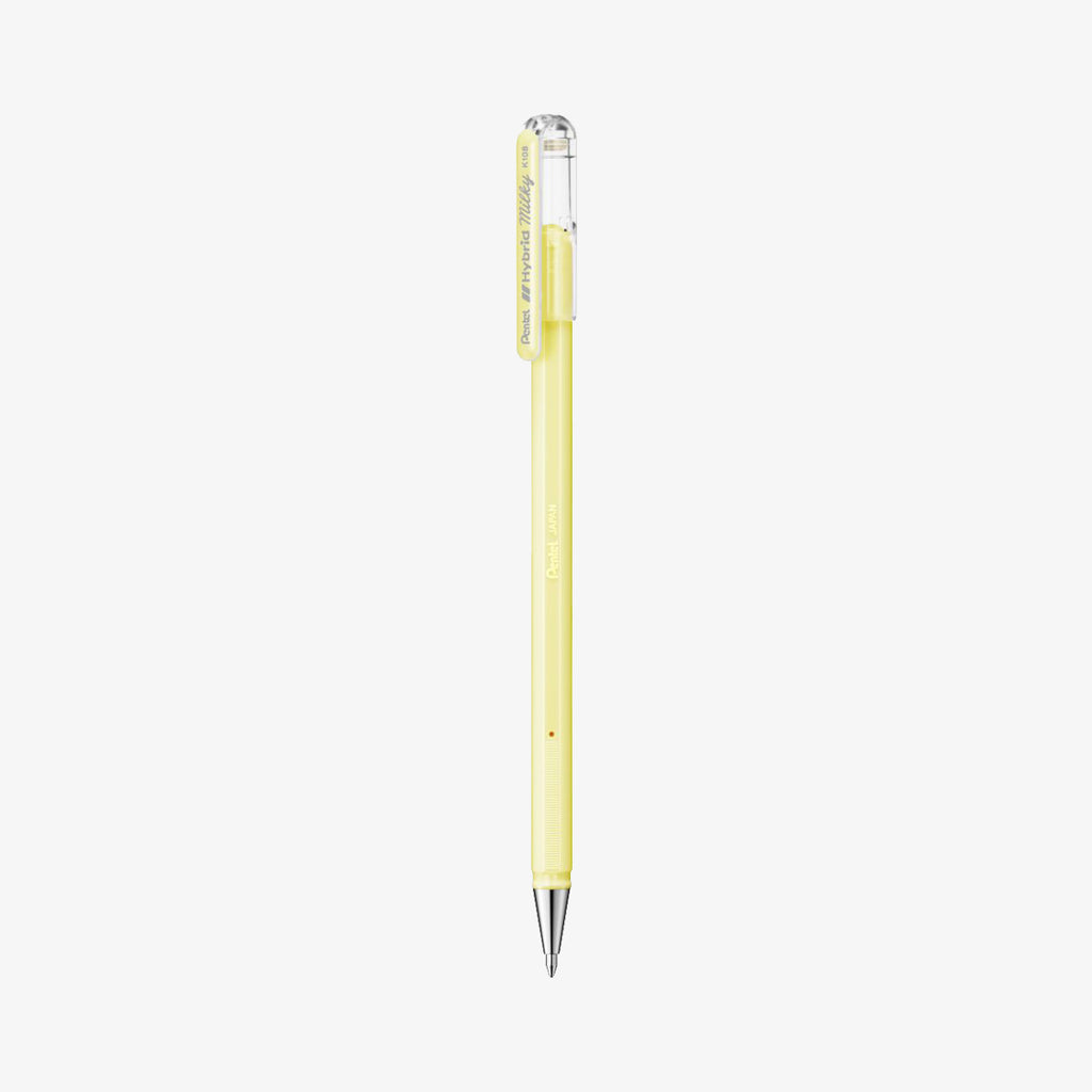 HYBRID MILKY GEL PEN // PASTEL YELLOW
