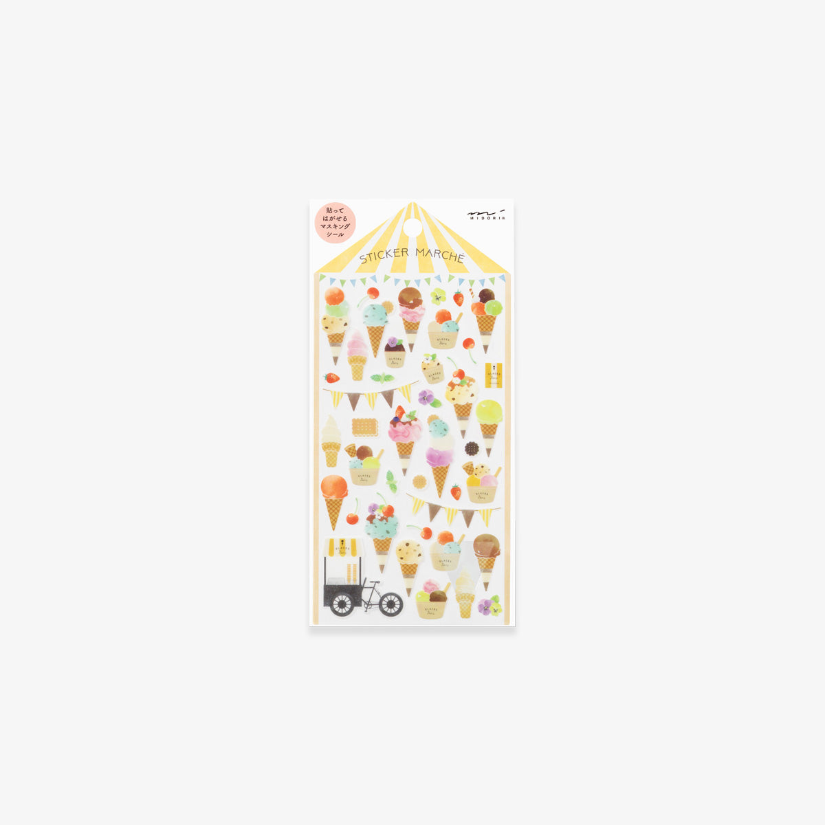 STICKER MARCHE // ICE CREAM