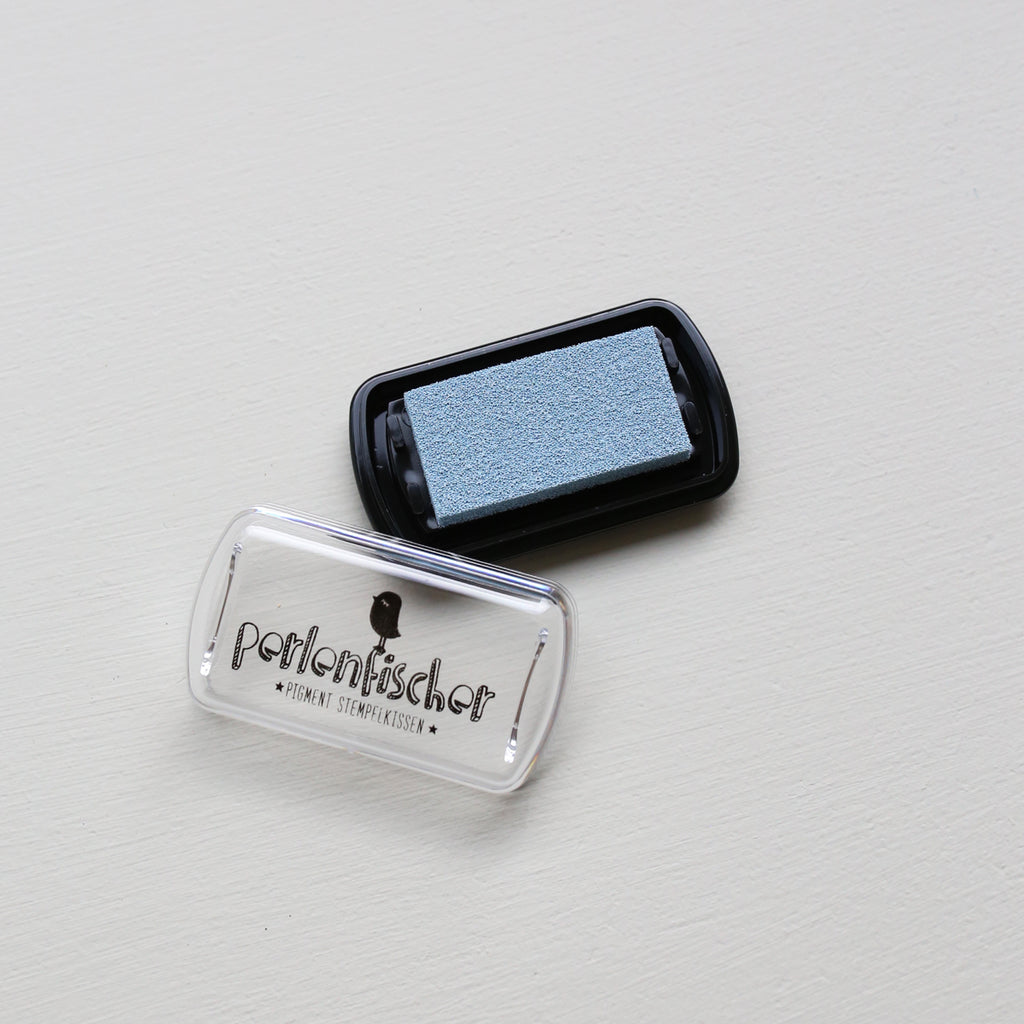 MINI STEMPELPUDE // LYSEBLÅ