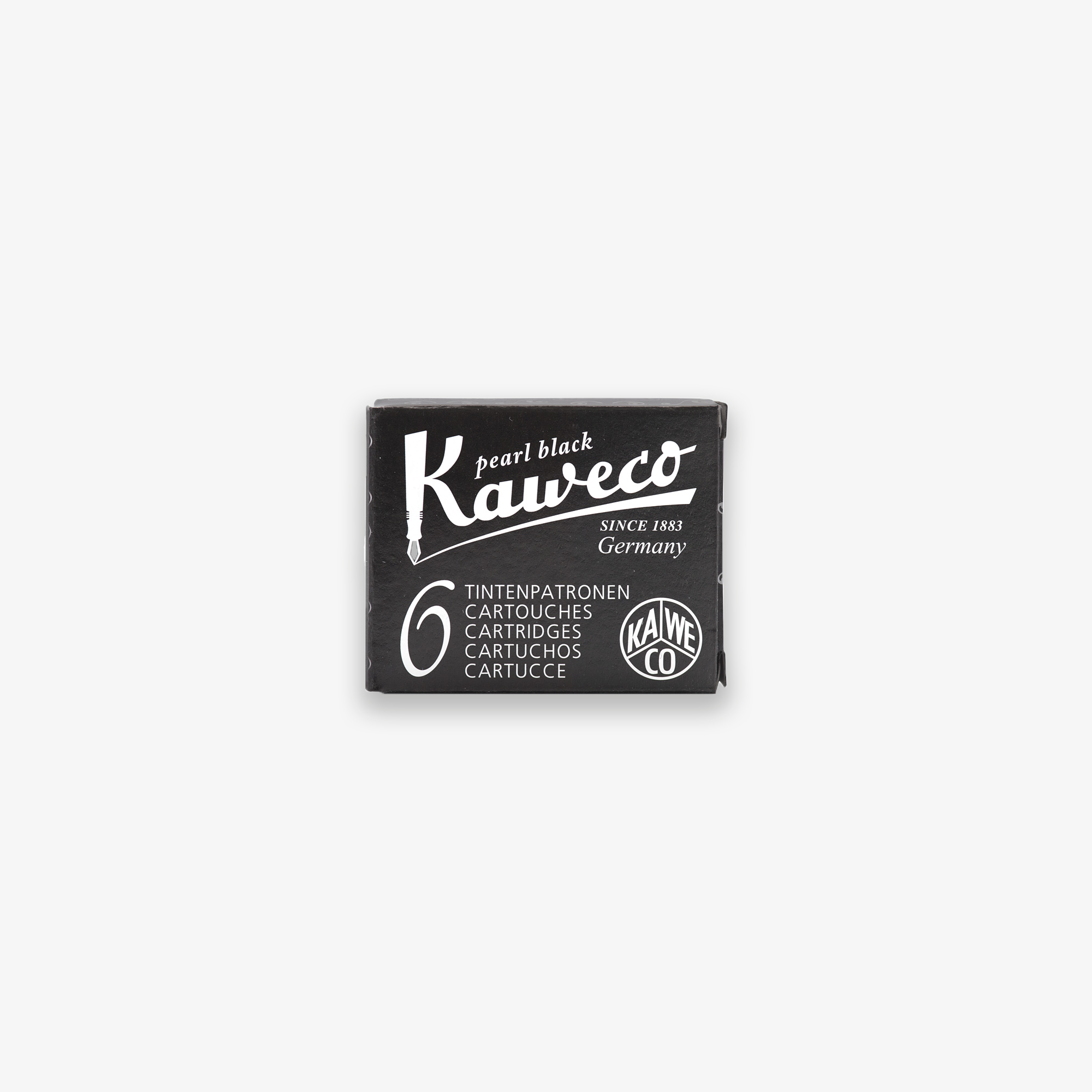 KAWECO INK CARTRIDGES 6-PACK // BLACK